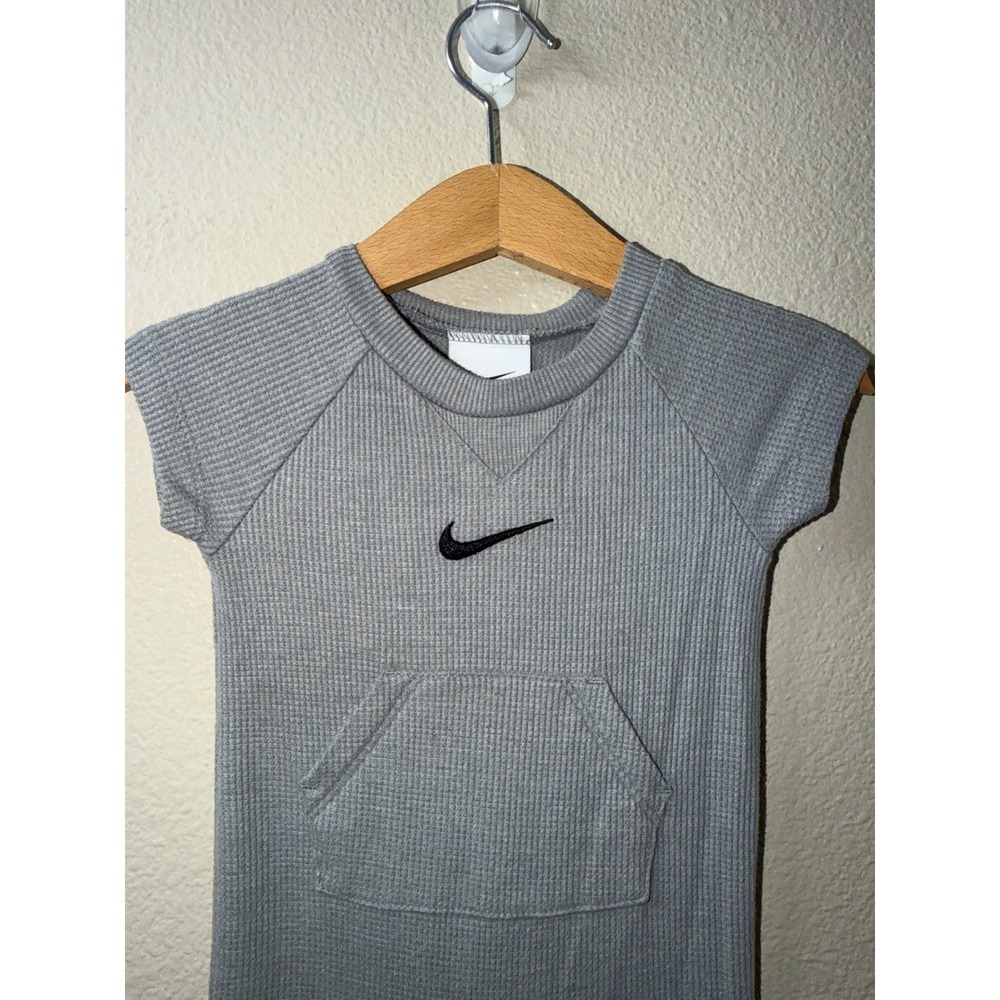 Baby Nike Waffle Knit Romper Size 3 Months - Picture 2 of 4
